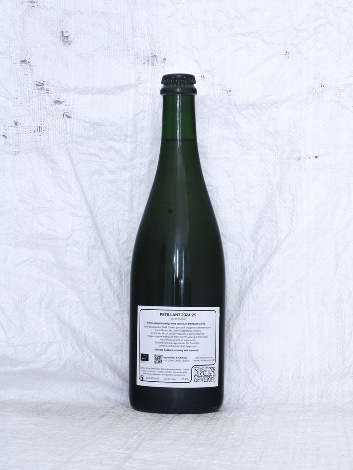 Bistro Louis Severine
Petillant NV Bio Pet Nat aus Frankreich