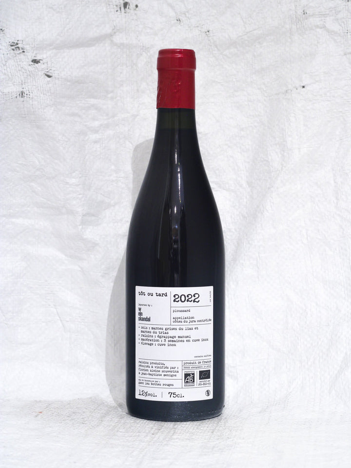 Tôt Ou Tard 2022 0,75L Wein von Domaine Les Bottes Rouges