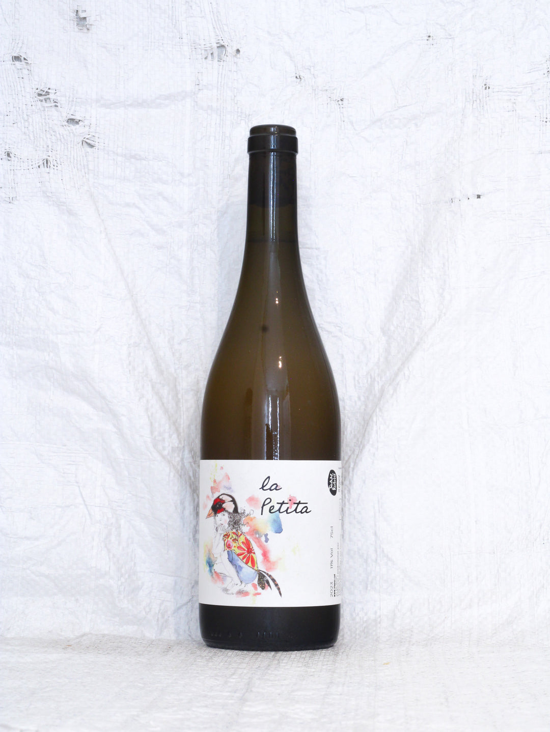 La Petita 2023 von Joan Rubió – Bio-Weißwein aus dem Penedès mit Vorderetikett