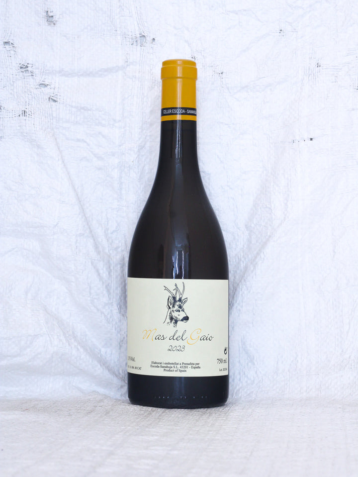 Mas del Gaió 2023 von Escoda-Sanahuja – Naturwein - Vorderetikett