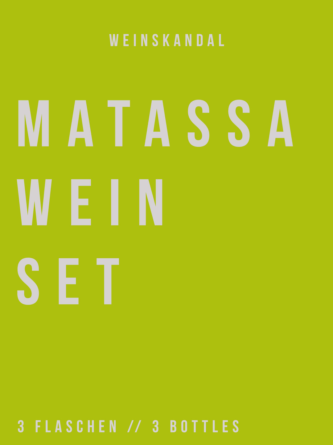 Matassa Wein Set von weinskandol.shop. Ein kuratiertes Naturwein-Paket mit drei Flaschen von Tom Lubbe aus Südfrankreich (Roussillon). Enthält lebendige Weiß-, Orange- und Rotweine, unfiltriert und ohne Schwefelzusatz.