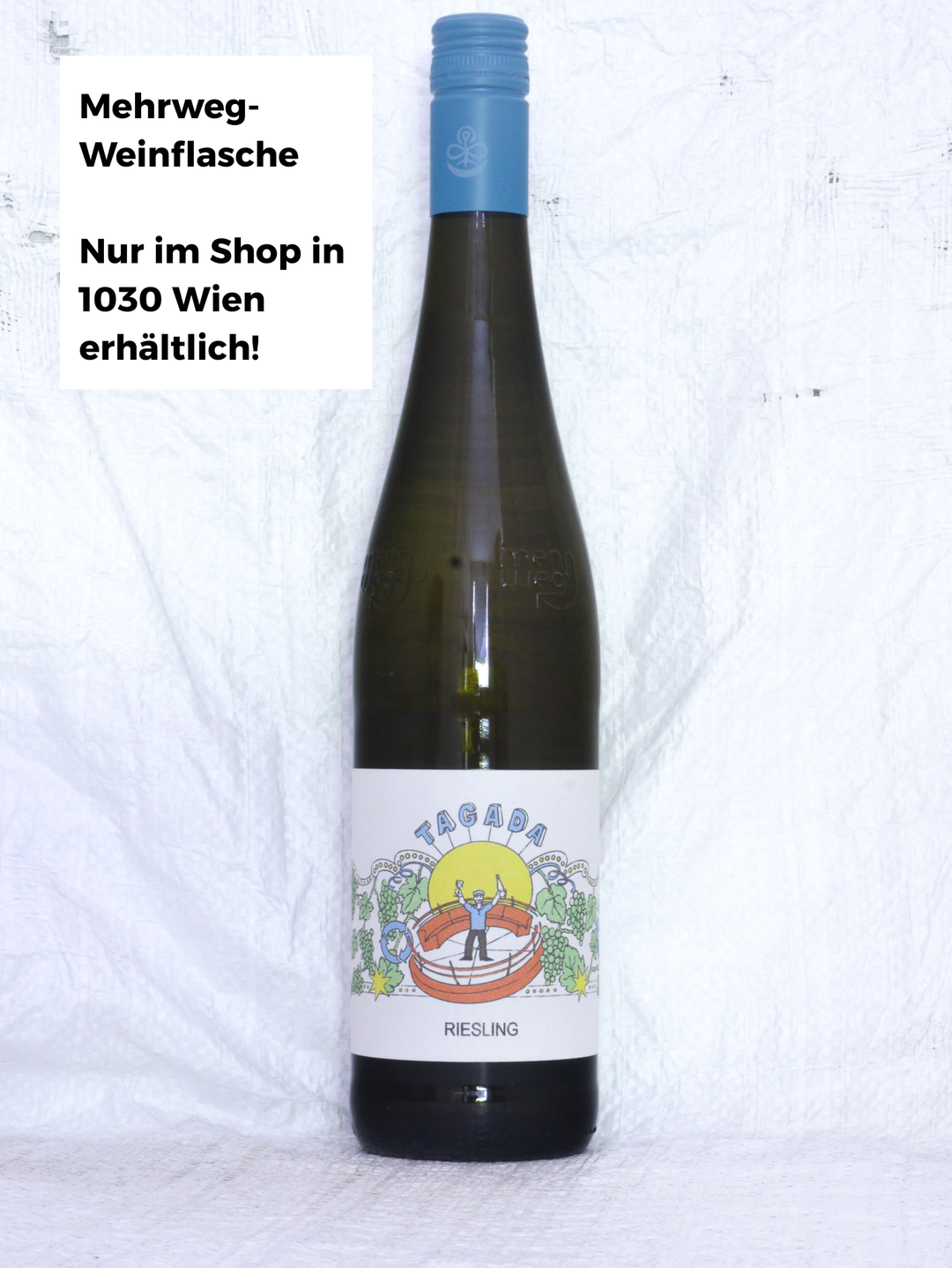 Matthias Hager Riesling
Tagada NV Biowein in der Mehrwegflasche erhältlich bei Weinskandal in 1030 Wien