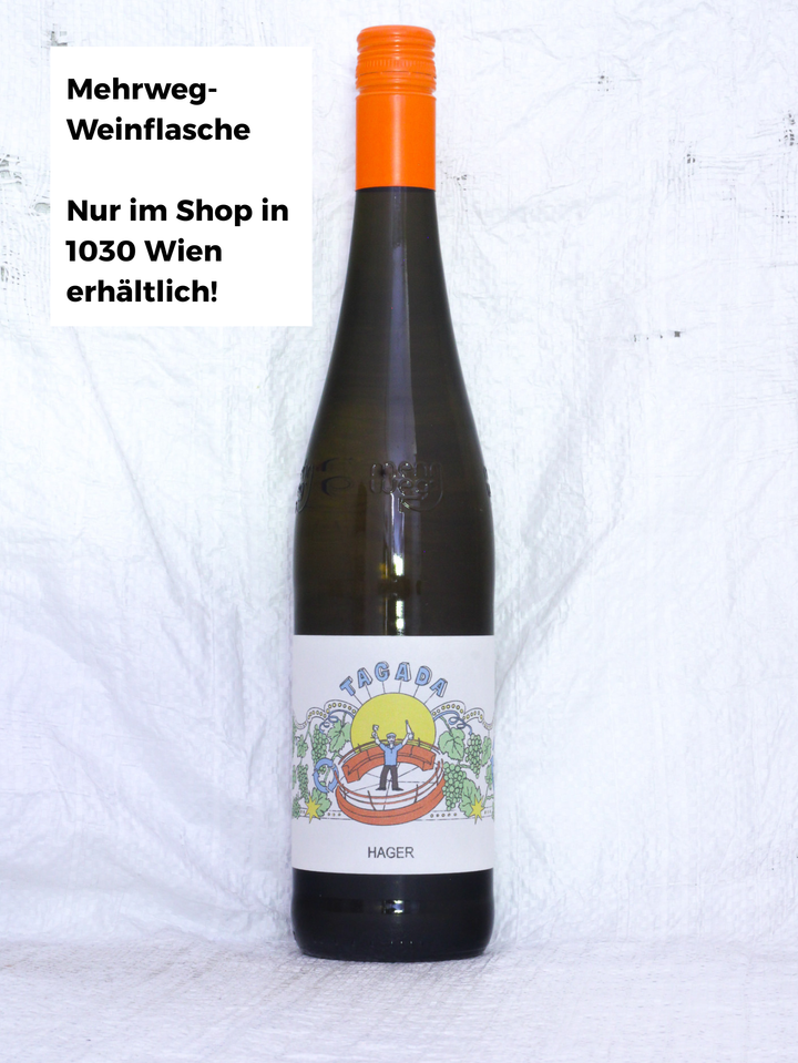 Matthias Hager
Tagada NV Biowein in der Mehrwegflasche erhältlich bei Weinskandal in 1030 Wien