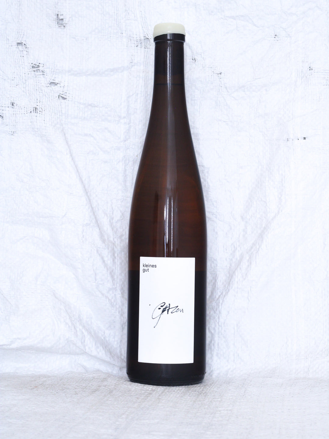 Riesling Götzen 2023 von kleines gut – Bio Riesling aus Württemberg in Deutschland mit Vorderetikett.