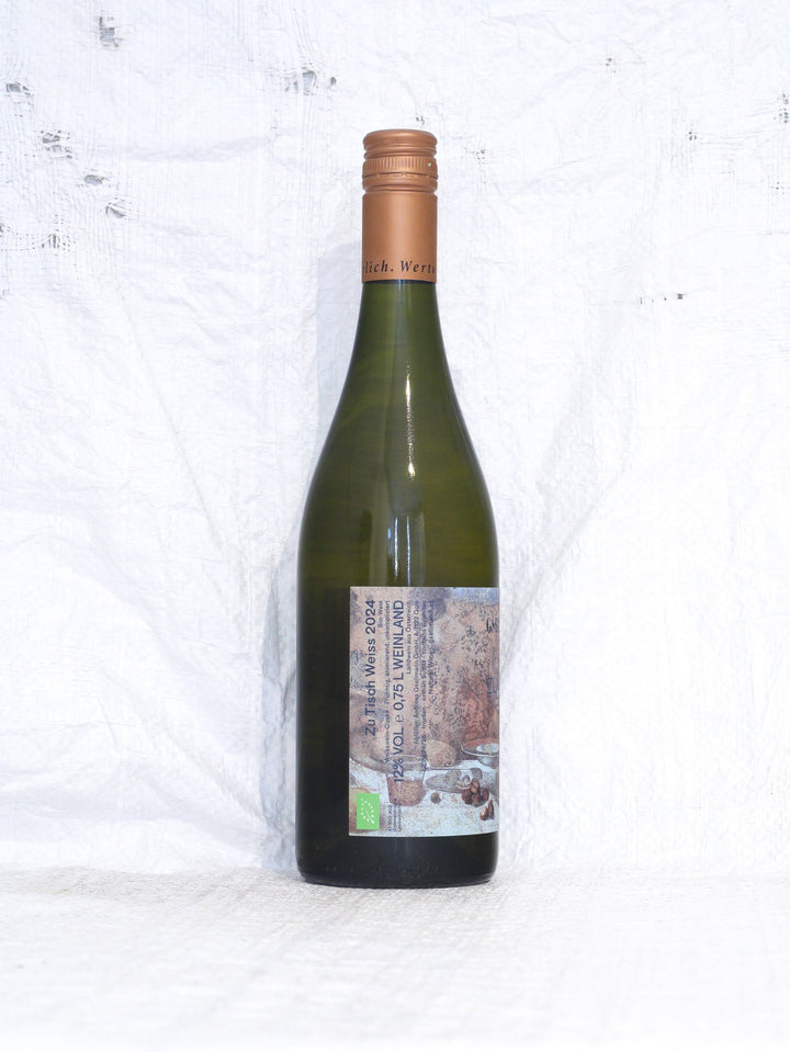 Zu Tisch 2024 Naturwein von Andreas Gsellmann Flasche Seitenansicht
